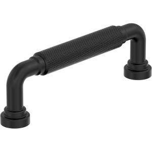 Amerock Collet 12-5/8 inch (320mm) Center-to-Center Polished Chrome Cabinet Pull, BP3768826(Matte Black)