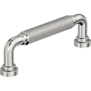 Amerock Collet 12-5/8 inch (320mm) Center-to-Center Polished Chrome Cabinet Pull, BP3768826(Polished Nickel)
