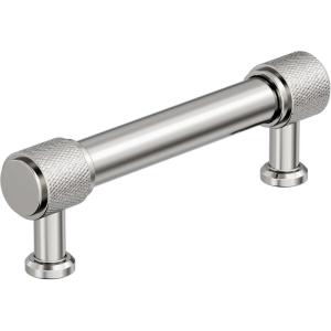 Amerock Faraday 12-5/8 inch (320mm) Center-to-Center Champagne Bronze Cabinet Pull, BP37749CZ(Polished Nickel)