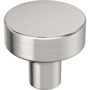 Amerock Merced 2 inch (51mm) Length Champagne Bronze Cabinet Knob, BP37421CZ(Satin Nickel)