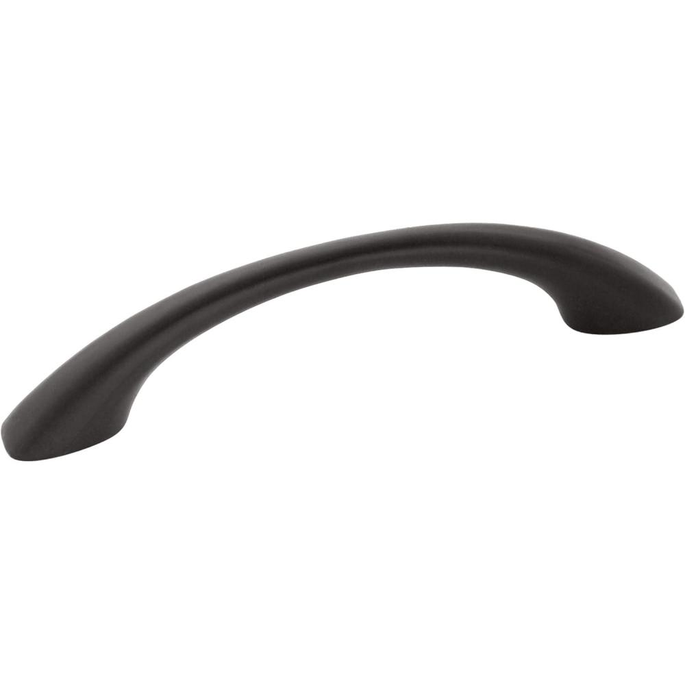 imageAmerock Cabinet Pull Matte Black 334 inch 96 mm Center to Center Vaile 25 Pack Drawer Pull Drawer Handle Cabinet Hardware