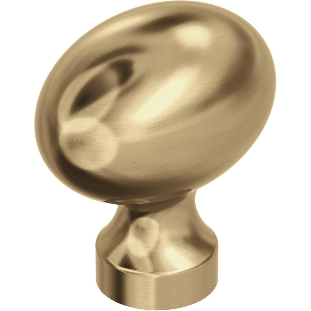 imageAmerock Vaile 138 inch 35mm Length Champagne Bronze Cabinet Knob  10 PackChampagne Bronze