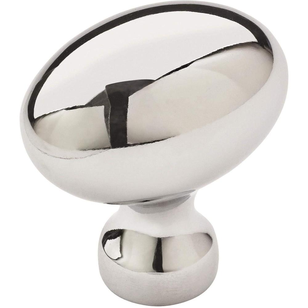 imageAmerock Vaile 138 inch 35mm Length Champagne Bronze Cabinet Knob 10 PackPolished Chrome