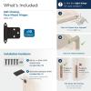 Amerock | Cabinet Hinge | 3/8 inch (10 mm) Inset 𝐇inge with Variable Overlay| Oil Rubbed Bronze | 10 Pack | Self-Closing 𝐇inge | Face Mount 𝖧inge | Cabinet Door 𝖧inge