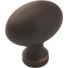 Amerock Vaile 1-3/8 inch (35mm) Length Champagne Bronze Cabinet Knob – 10 Pack(Oil Rubbed Bronze)
