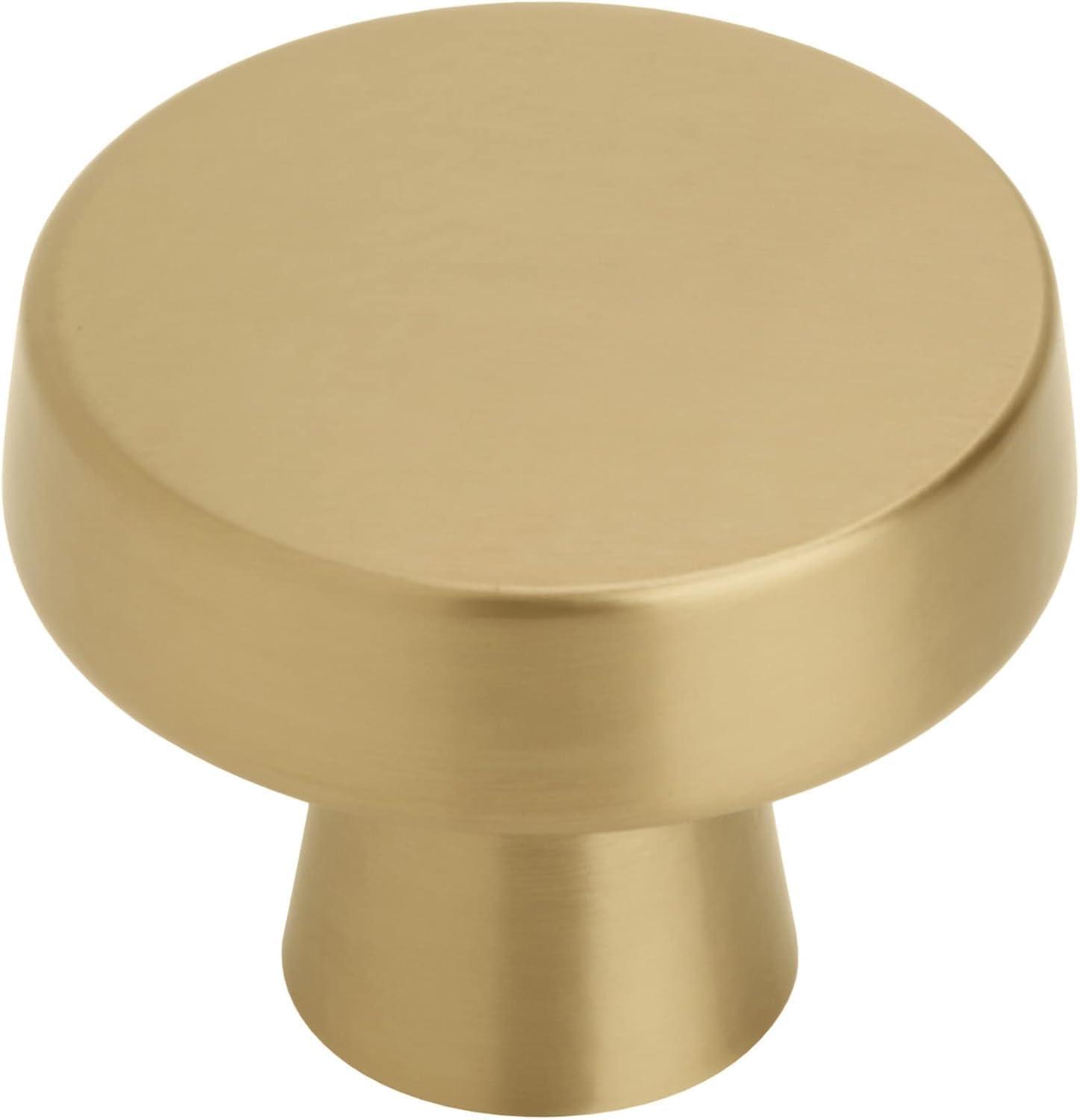 imageAmerock Cabinet Knob Black Bronze 158 inch 41 mm Diameter Blackrock 1 Pack Drawer Knob Cabinet HardwareChampagne Bronze
