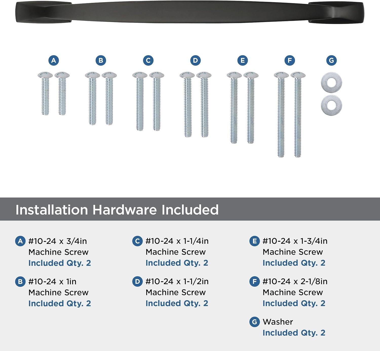 imageAmerock Cabinet Pull Black Bronze 5116 inch 128 mm Center to Center Highland Ridge 1 Pack Drawer Pull Drawer Handle Cabinet HardwareBlack Bronze