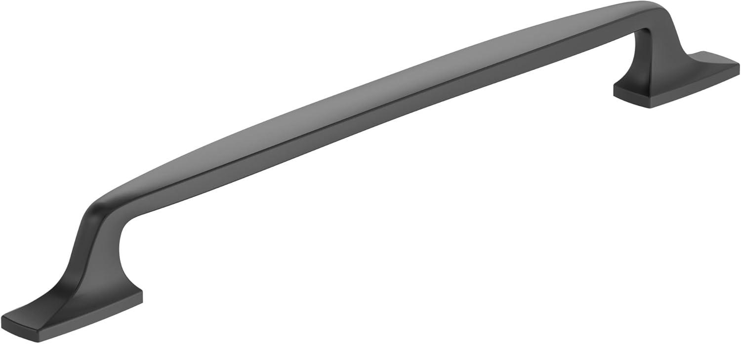 imageAmerock Cabinet Pull Black Bronze 5116 inch 128 mm Center to Center Highland Ridge 1 Pack Drawer Pull Drawer Handle Cabinet HardwareBlack Bronze