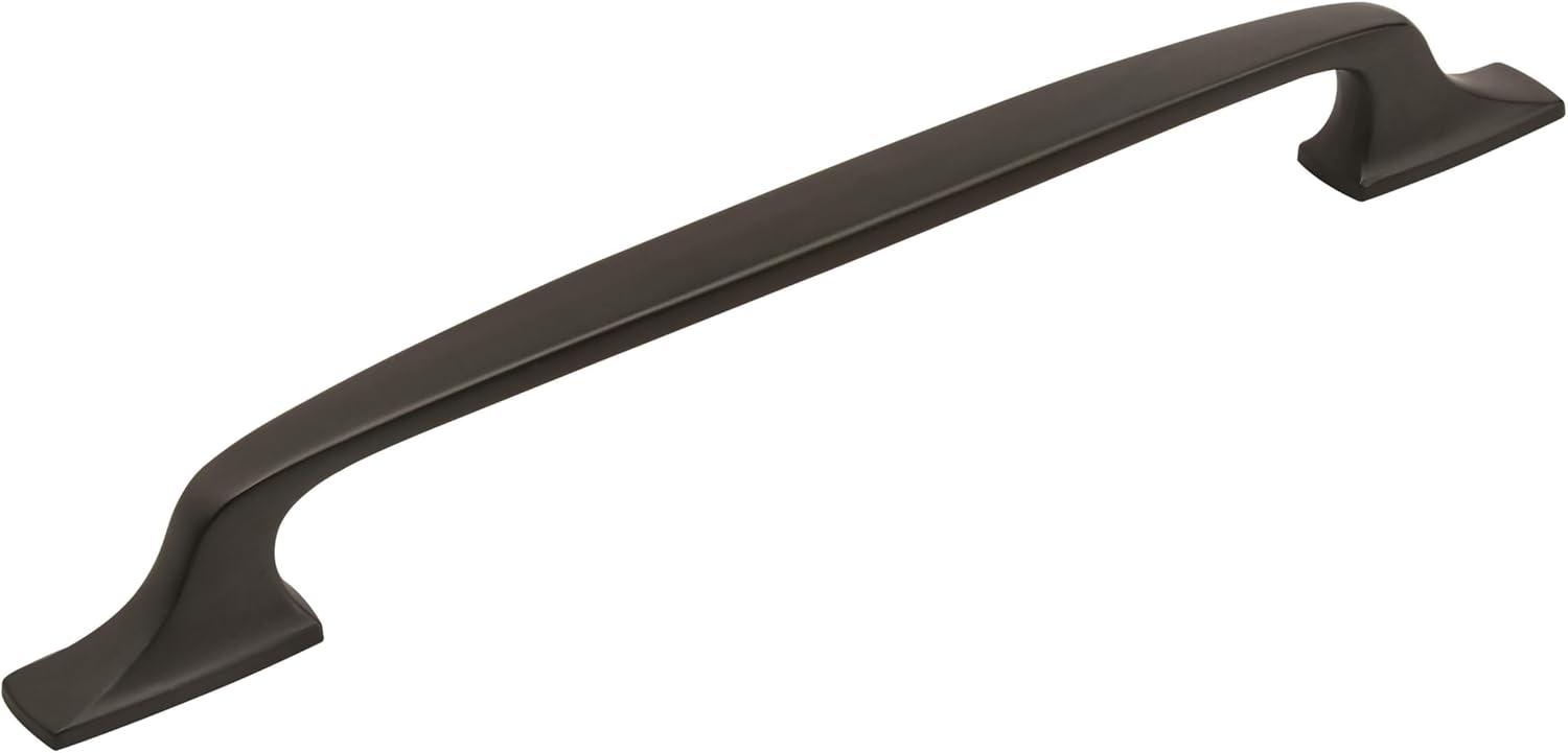imageAmerock Cabinet Pull Black Bronze 5116 inch 128 mm Center to Center Highland Ridge 1 Pack Drawer Pull Drawer Handle Cabinet HardwareBlack Bronze