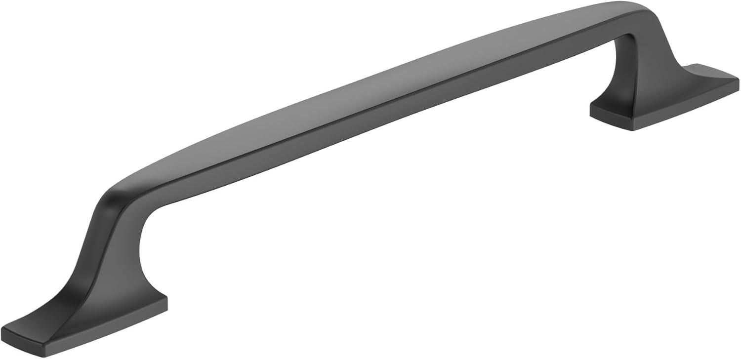 imageAmerock Cabinet Pull Black Bronze 5116 inch 128 mm Center to Center Highland Ridge 1 Pack Drawer Pull Drawer Handle Cabinet HardwareBlack Bronze
