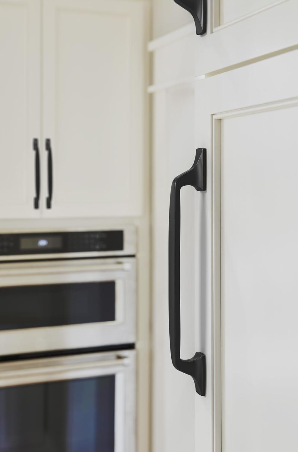 imageAmerock Cabinet Pull Black Bronze 5116 inch 128 mm Center to Center Highland Ridge 1 Pack Drawer Pull Drawer Handle Cabinet HardwareBlack Bronze