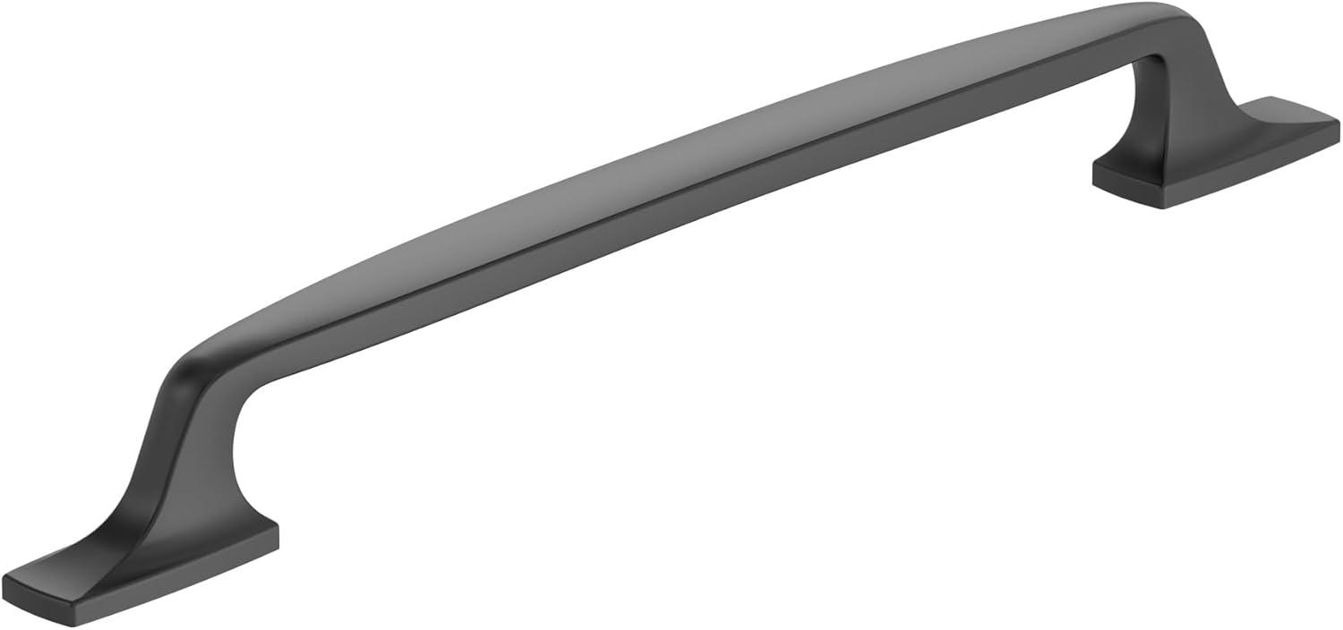 imageAmerock Cabinet Pull Black Bronze 5116 inch 128 mm Center to Center Highland Ridge 1 Pack Drawer Pull Drawer Handle Cabinet HardwareBlack Bronze