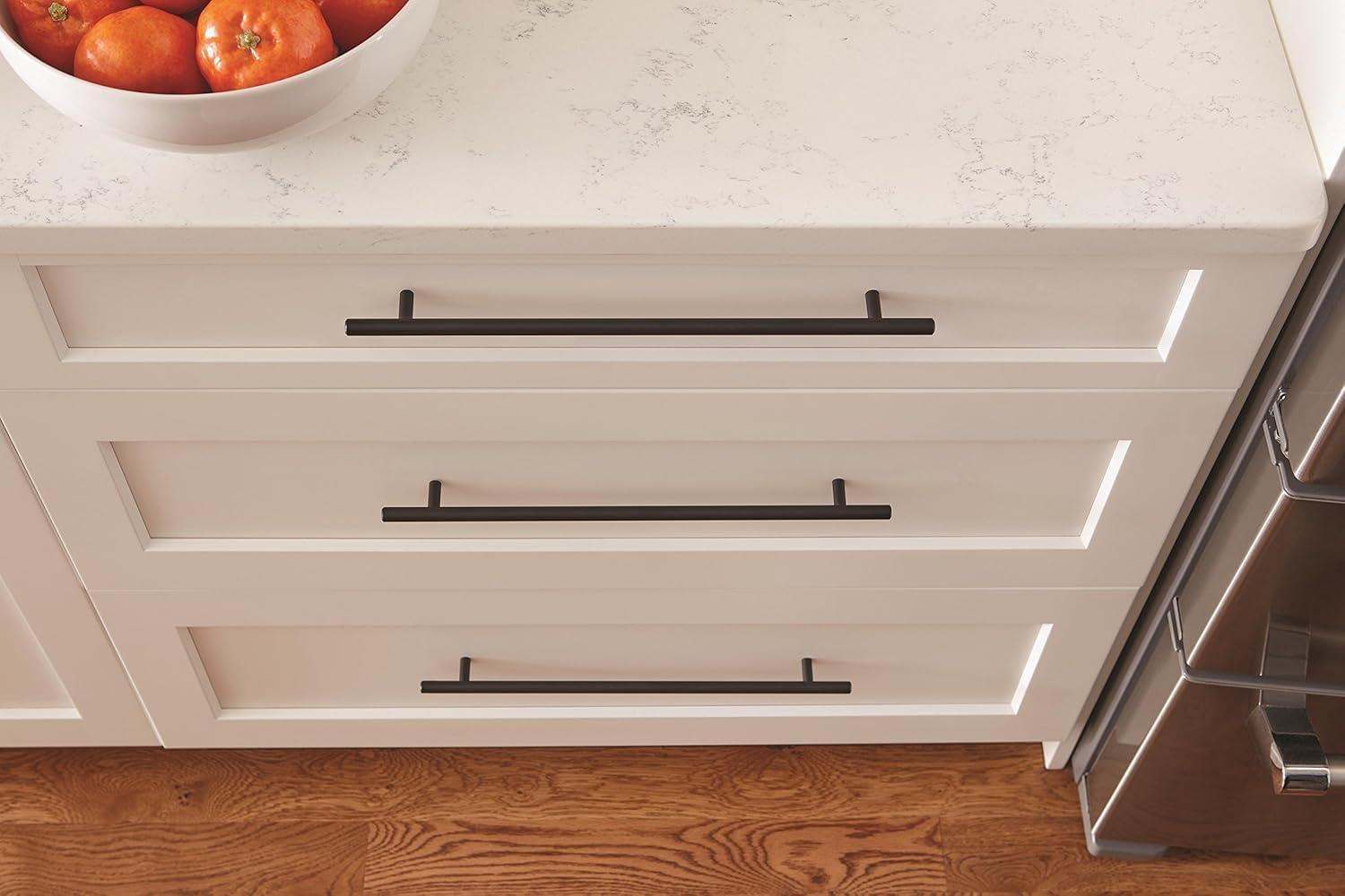imageAmerock Cabinet Pull Black Bronze 7916 inch 192 mm Center to Center Bar Pulls 1 Pack Drawer Pull Drawer Handle Cabinet HardwareBlack Bronze