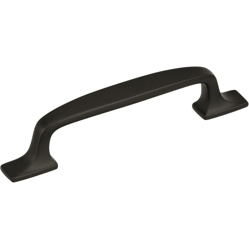 imageAmerock Cabinet Pull Black Bronze 5116 inch 128 mm Center to Center Highland Ridge 1 Pack Drawer Pull Drawer Handle Cabinet HardwareBlack Bronze