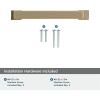 Amerock | Appliance Pull | Black Bronze | 12 inch (305 mm) Center to Center | Blackrock | 1 Pack | Drawer Pull | Drawer Handle | Cabinet Hardware(Golden Champagne)