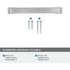 Amerock | Appliance Pull | Black Bronze | 12 inch (305 mm) Center to Center | Blackrock | 1 Pack | Drawer Pull | Drawer Handle | Cabinet Hardware(Satin Nickel)