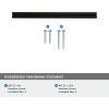 Amerock | Cabinet Pull | Black Bronze | 7-9/16 inch (192 mm) Center to Center | Bar Pulls | 1 Pack | Drawer Pull | Drawer Handle | Cabinet Hardware(Black Bronze)