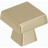 Amerock | Cabinet Knob | Black Bronze | 1-5/8 inch (41 mm) Diameter | Blackrock | 1 Pack | Drawer Knob | Cabinet Hardware(Golden Champagne)