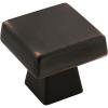 Amerock | Cabinet Knob | Black Bronze | 1-5/8 inch (41 mm) Diameter | Blackrock | 1 Pack | Drawer Knob | Cabinet Hardware(Oil Rubbed Bronze)