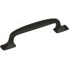 Amerock | Cabinet Pull | Black Bronze | 5-1/16 inch (128 mm) Center to Center | Highland Ridge | 1 Pack | Drawer Pull | Drawer Handle | Cabinet Hardware(Black Bronze)