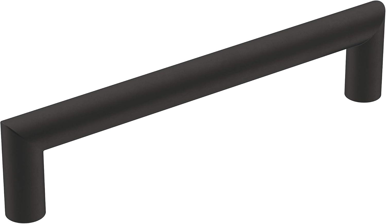 imageAmerock Cabinet Pull Matte Black 6516 inch 160 mm CentertoCenter Revolve 1 Pack Drawer Pull Cabinet Handle Cabinet HardwareMatte Black