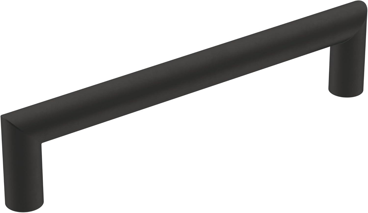 imageAmerock Cabinet Pull Matte Black 6516 inch 160 mm CentertoCenter Revolve 1 Pack Drawer Pull Cabinet Handle Cabinet HardwareMatte Black
