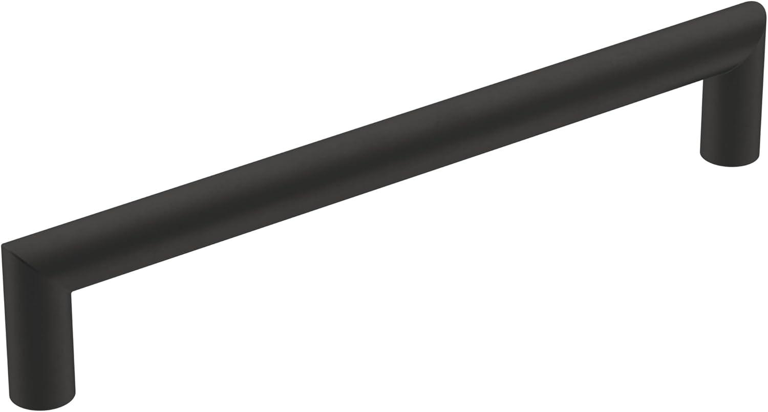 imageAmerock Cabinet Pull Matte Black 6516 inch 160 mm CentertoCenter Revolve 1 Pack Drawer Pull Cabinet Handle Cabinet HardwareMatte Black