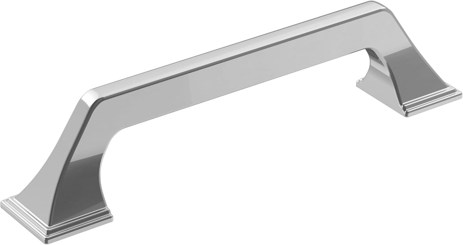 imageAmerock Cabinet Pull Matte Black 81316 inch 224 mm CentertoCenter Exceed 1 Pack Drawer Pull Cabinet Handle Cabinet HardwarePolished Chrome