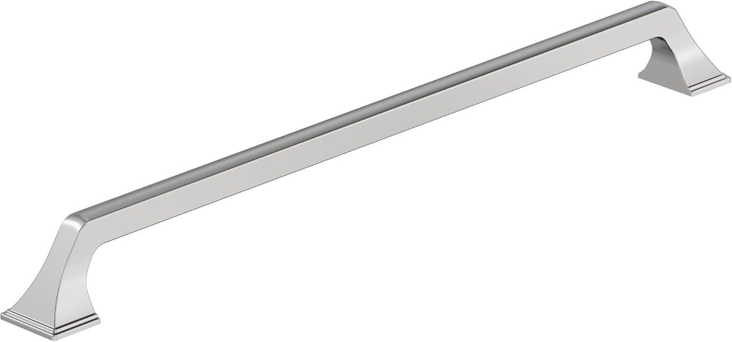 imageAmerock Cabinet Pull Matte Black 81316 inch 224 mm CentertoCenter Exceed 1 Pack Drawer Pull Cabinet Handle Cabinet HardwarePolished Chrome
