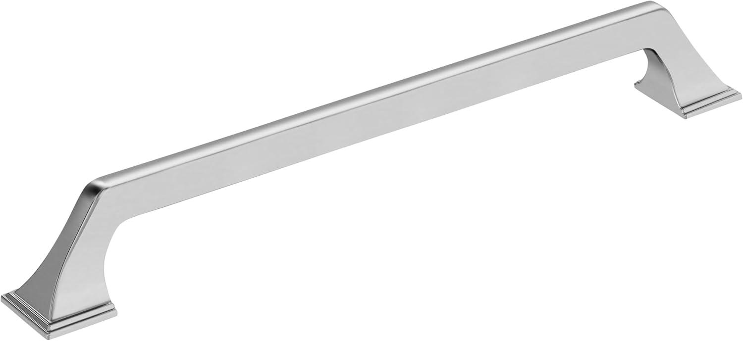 imageAmerock Cabinet Pull Matte Black 81316 inch 224 mm CentertoCenter Exceed 1 Pack Drawer Pull Cabinet Handle Cabinet HardwarePolished Chrome