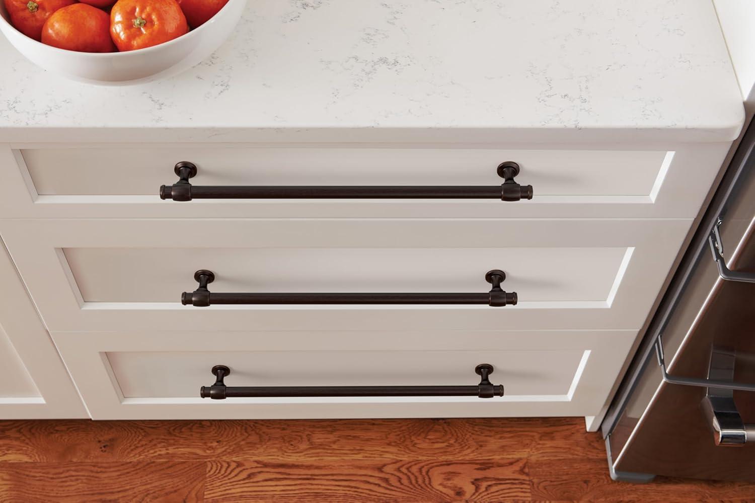 imageAmerock Cabinet Pull Oil Rubbed Bronze 7916 inch 192 mm CentertoCenter Winsome 1 Pack Drawer Pull Cabinet Handle Cabinet HardwareOil Rubbed Bronze
