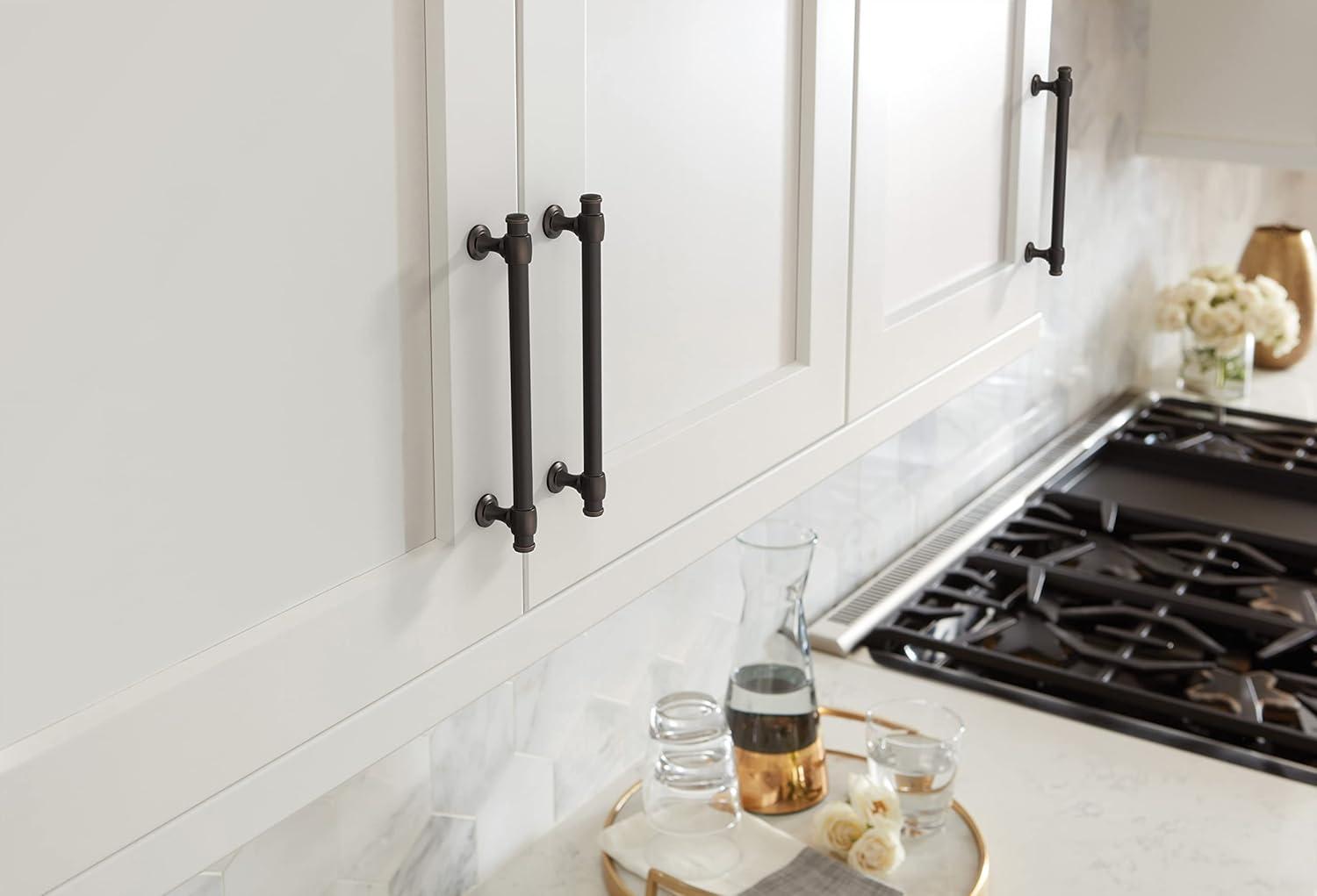 imageAmerock Cabinet Pull Oil Rubbed Bronze 7916 inch 192 mm CentertoCenter Winsome 1 Pack Drawer Pull Cabinet Handle Cabinet HardwareOil Rubbed Bronze