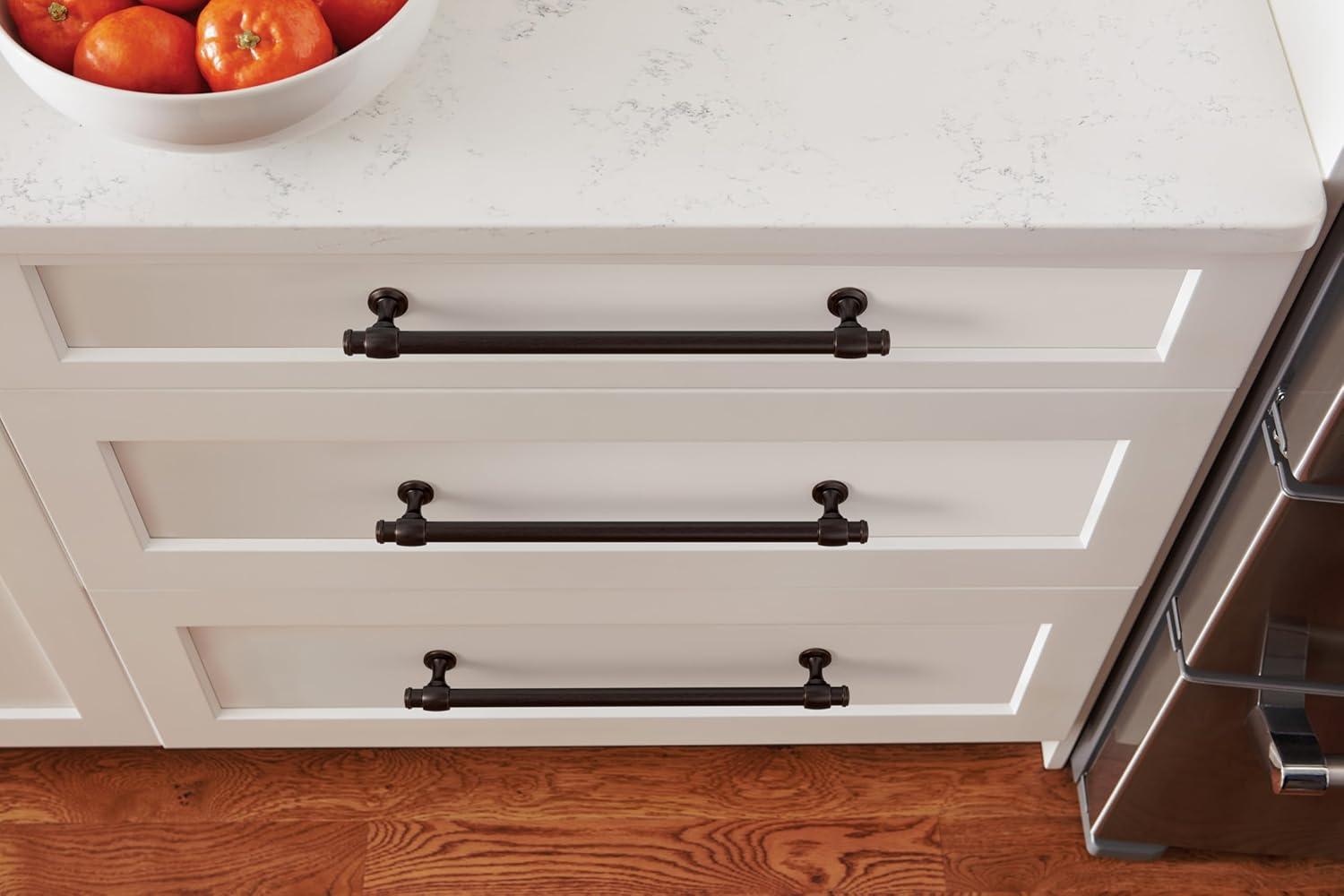 imageAmerock Cabinet Pull Oil Rubbed Bronze 7916 inch 192 mm CentertoCenter Winsome 1 Pack Drawer Pull Cabinet Handle Cabinet HardwareOil Rubbed Bronze