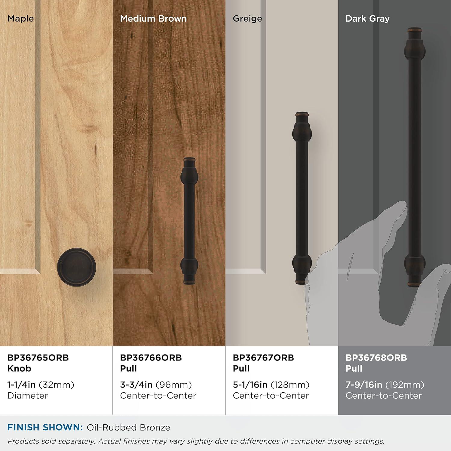 imageAmerock Cabinet Pull Oil Rubbed Bronze 7916 inch 192 mm CentertoCenter Winsome 1 Pack Drawer Pull Cabinet Handle Cabinet HardwareOil Rubbed Bronze