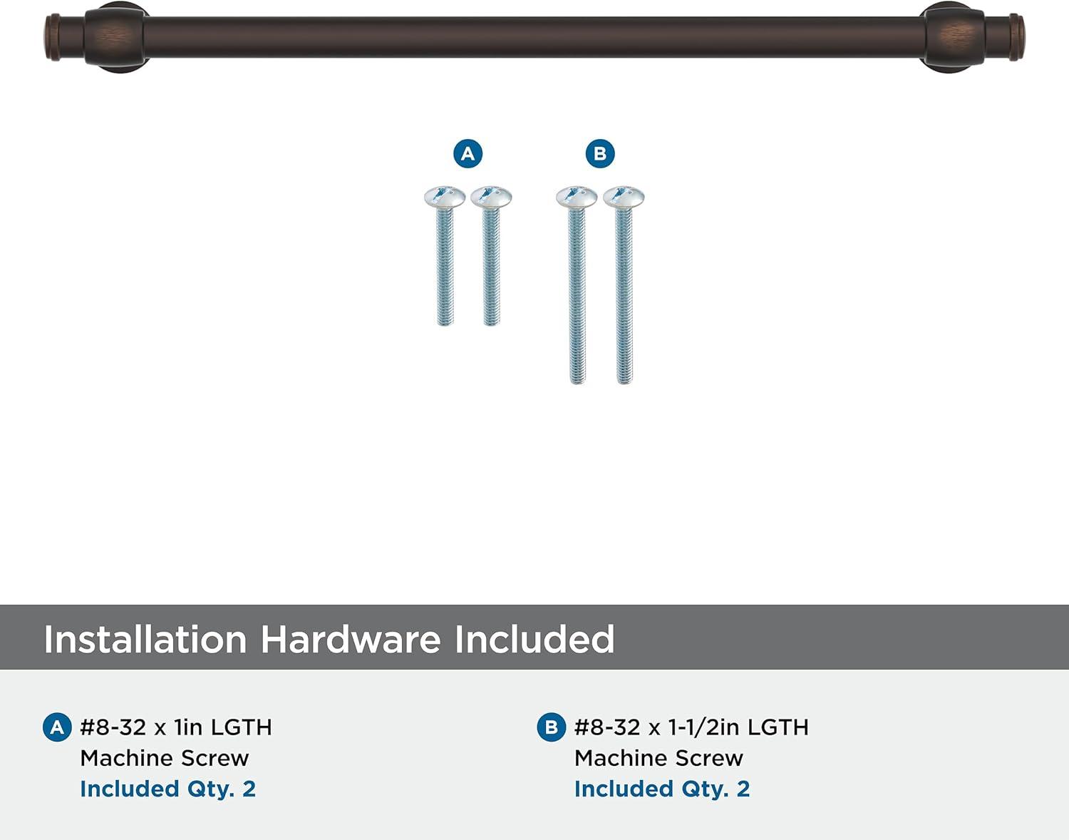 imageAmerock Cabinet Pull Oil Rubbed Bronze 7916 inch 192 mm CentertoCenter Winsome 1 Pack Drawer Pull Cabinet Handle Cabinet HardwareOil Rubbed Bronze