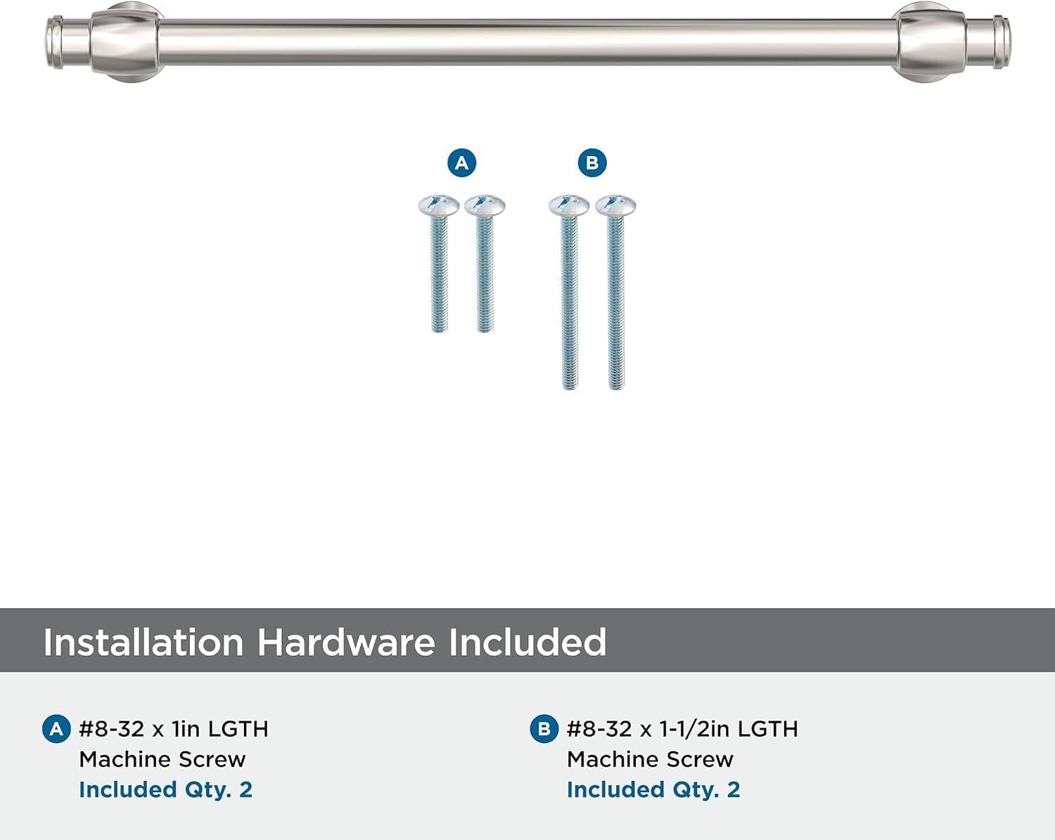 imageAmerock Cabinet Pull Oil Rubbed Bronze 7916 inch 192 mm CentertoCenter Winsome 1 Pack Drawer Pull Cabinet Handle Cabinet HardwarePolished Nickel