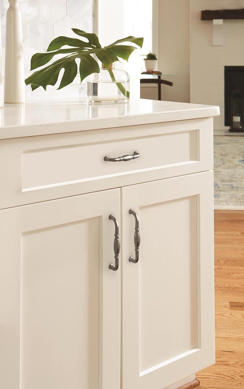 imageAmerock Cabinet Pull Polished Chrome 3 inch 76 mm Center to Center Granby 1 Pack Drawer Pull Drawer Handle Cabinet HardwarePolished Chrome