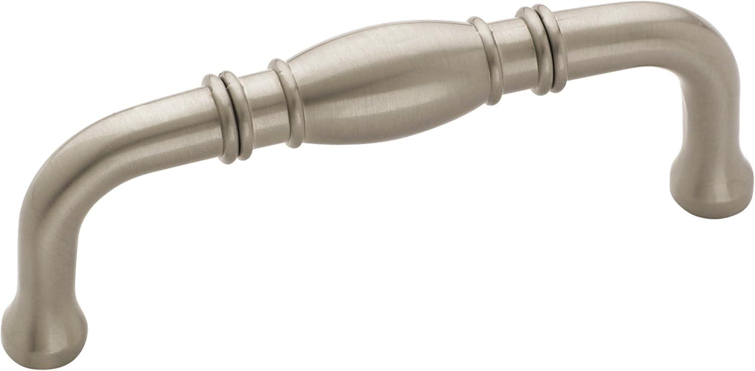 imageAmerock Cabinet Pull Polished Chrome 3 inch 76 mm Center to Center Granby 1 Pack Drawer Pull Drawer Handle Cabinet HardwareSatin Nickel