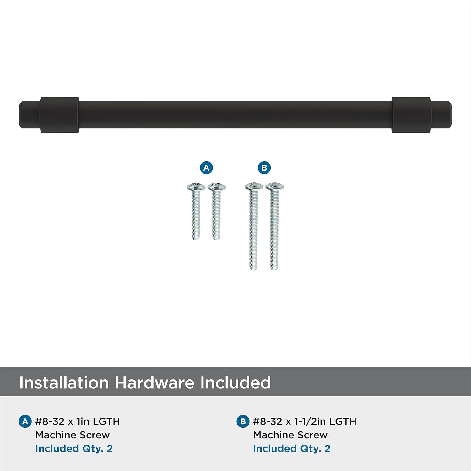 imageAmerock Cabinet Pull Polished Chrome 5116 inch 128 mm CentertoCenter Destine 1 Pack Drawer Pull Cabinet Handle Cabinet HardwareMatte Black
