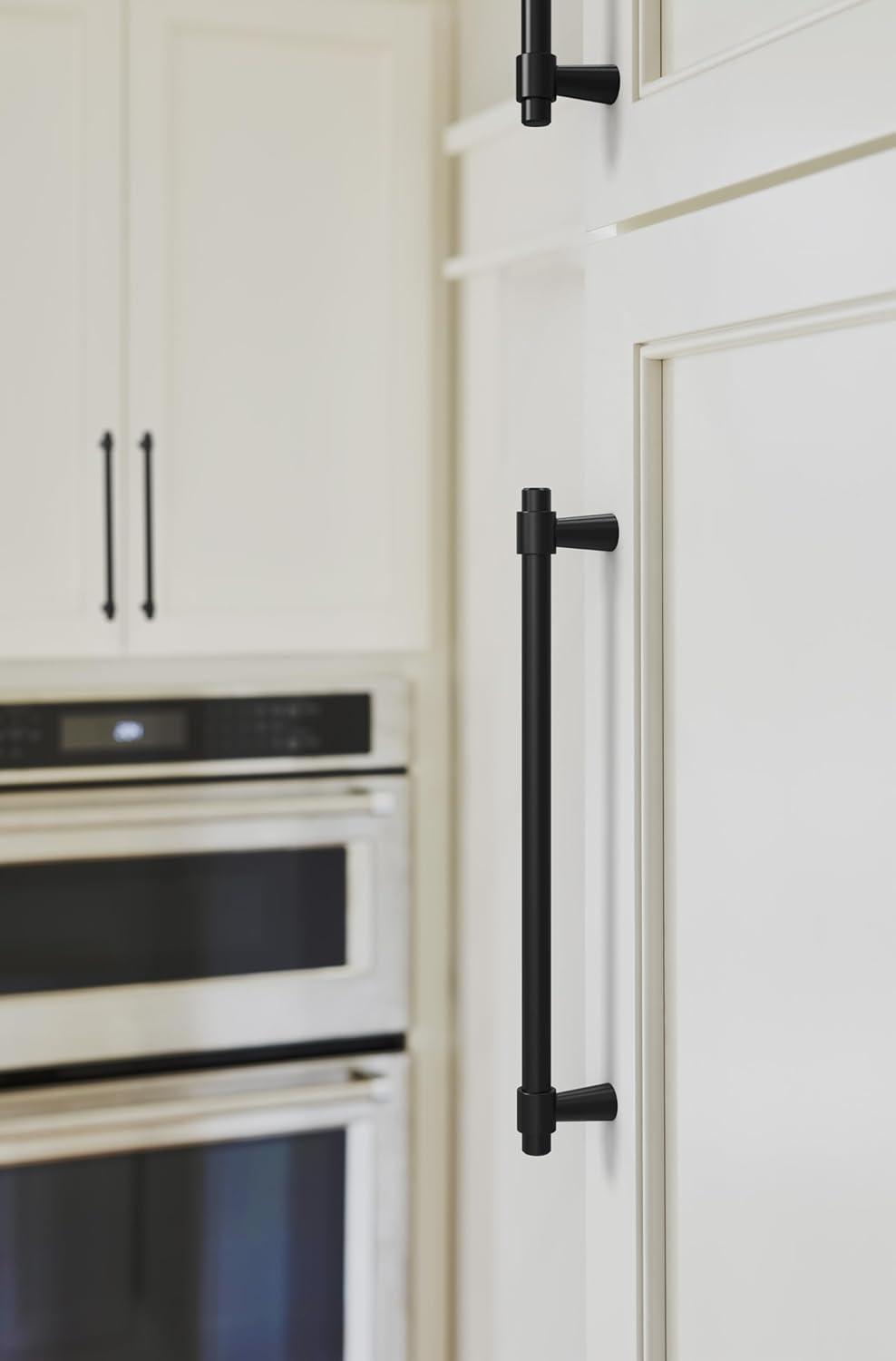 imageAmerock Cabinet Pull Polished Chrome 5116 inch 128 mm CentertoCenter Destine 1 Pack Drawer Pull Cabinet Handle Cabinet HardwareMatte Black