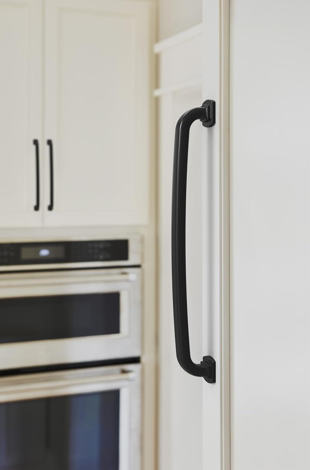 imageAmerock Cabinet Pull Polished Chrome 5116 inch 128 mm CentertoCenter Surpass 1 Pack Drawer Pull Cabinet Handle Cabinet HardwareMatte Black
