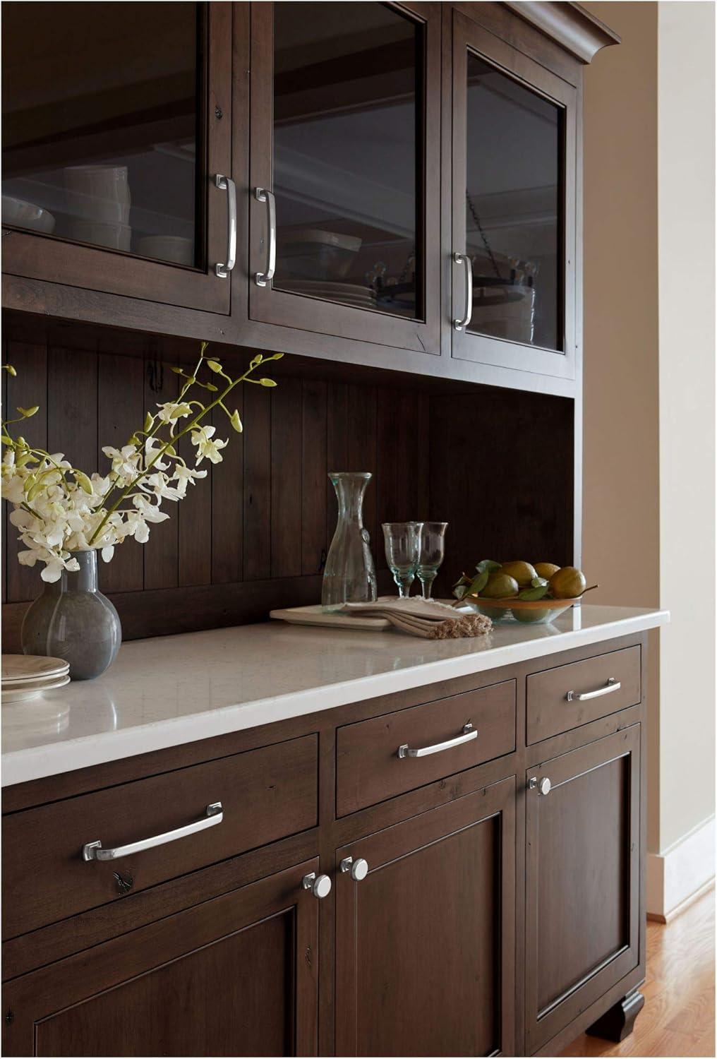 imageAmerock Cabinet Pull Polished Chrome 5116 inch 128 mm CentertoCenter Surpass 1 Pack Drawer Pull Cabinet Handle Cabinet HardwareMatte Black