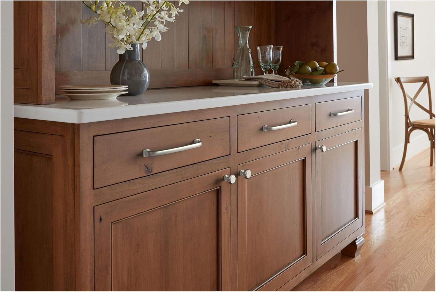 imageAmerock Cabinet Pull Polished Chrome 5116 inch 128 mm CentertoCenter Surpass 1 Pack Drawer Pull Cabinet Handle Cabinet HardwareMatte Black