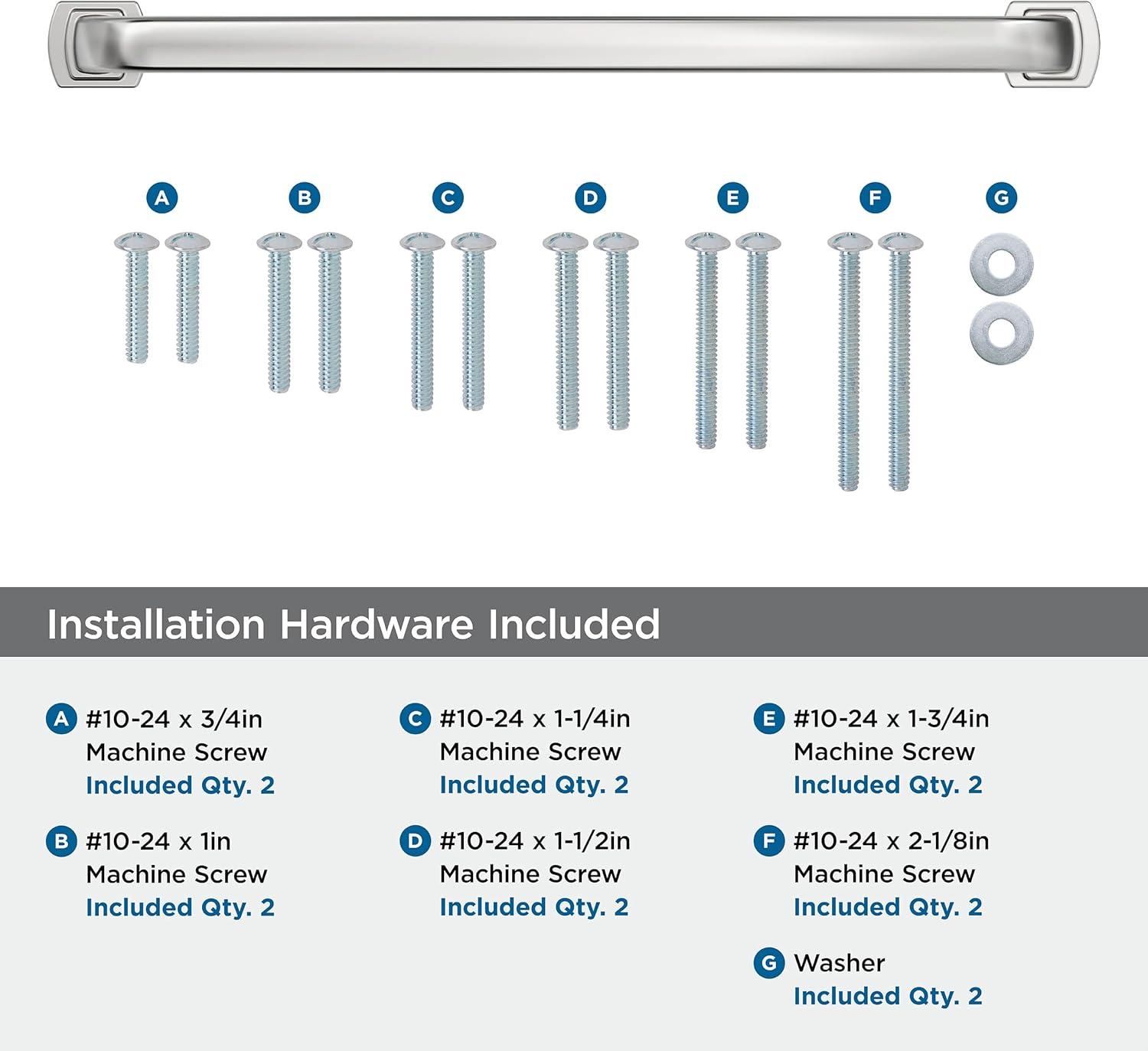 imageAmerock Cabinet Pull Polished Chrome 5116 inch 128 mm CentertoCenter Surpass 1 Pack Drawer Pull Cabinet Handle Cabinet HardwarePolished Chrome