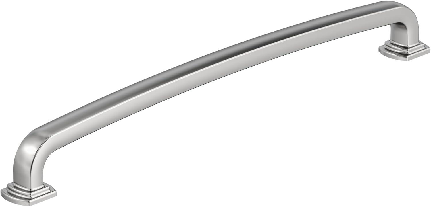 imageAmerock Cabinet Pull Polished Chrome 5116 inch 128 mm CentertoCenter Surpass 1 Pack Drawer Pull Cabinet Handle Cabinet HardwarePolished Chrome