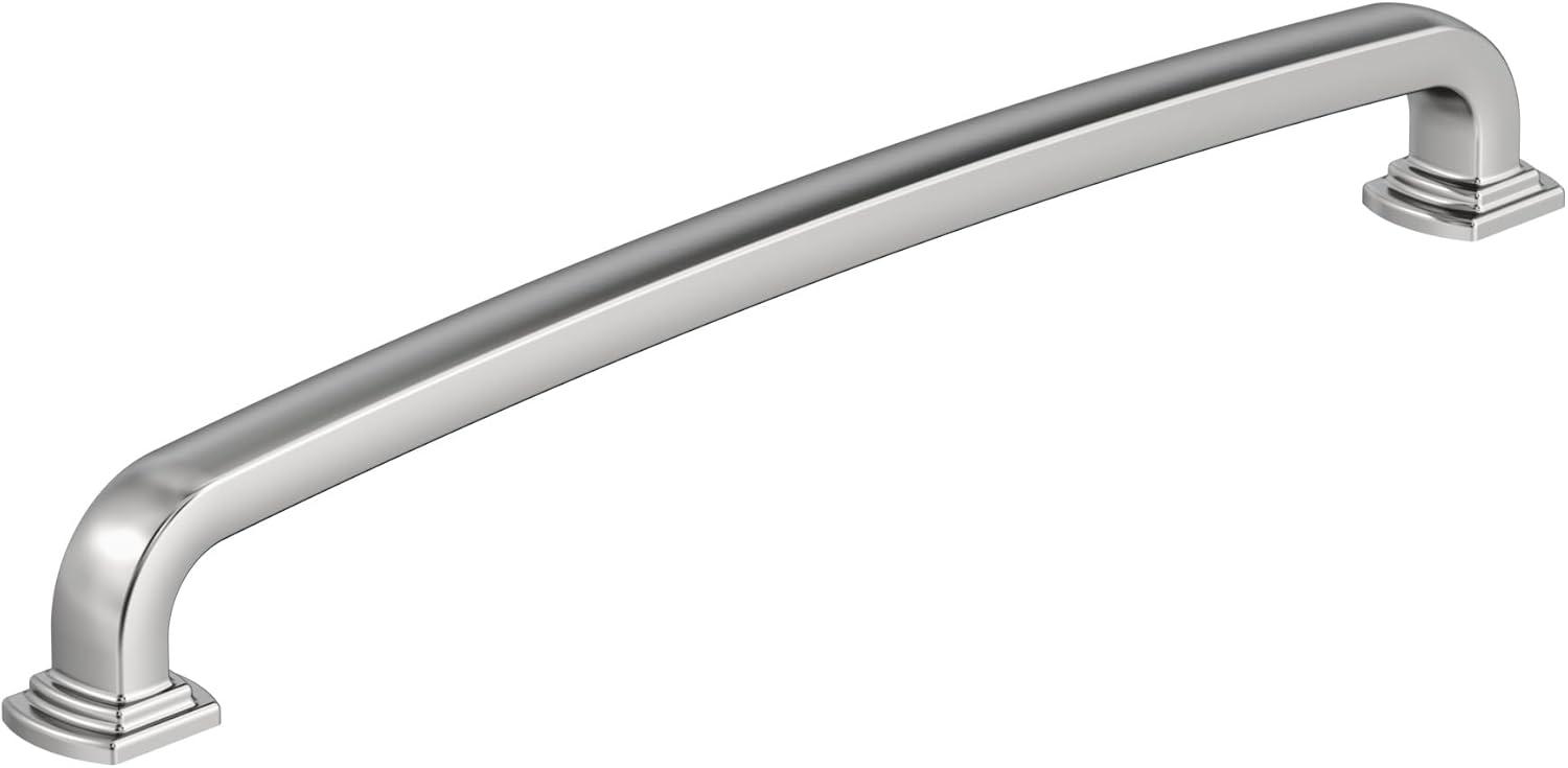 imageAmerock Cabinet Pull Polished Chrome 5116 inch 128 mm CentertoCenter Surpass 1 Pack Drawer Pull Cabinet Handle Cabinet HardwarePolished Chrome