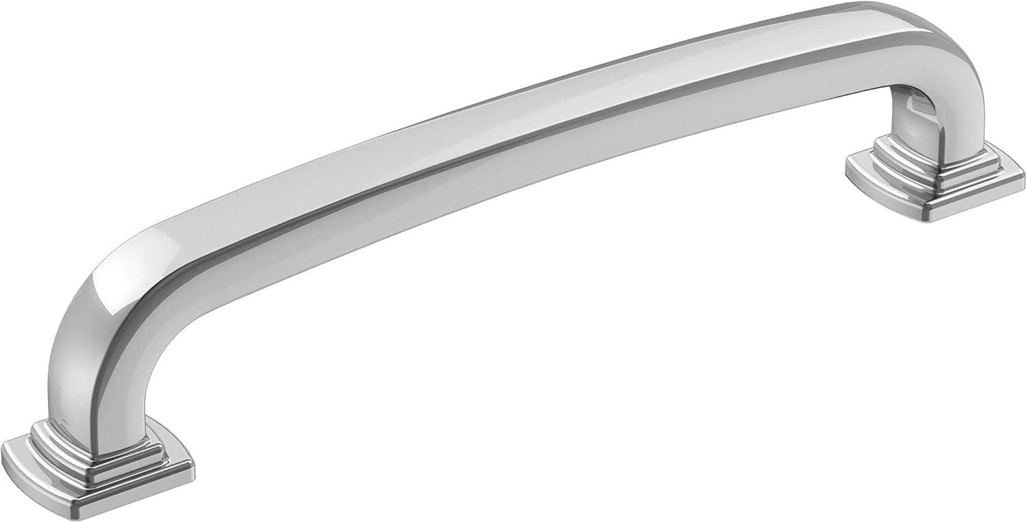 imageAmerock Cabinet Pull Polished Chrome 5116 inch 128 mm CentertoCenter Surpass 1 Pack Drawer Pull Cabinet Handle Cabinet HardwarePolished Chrome