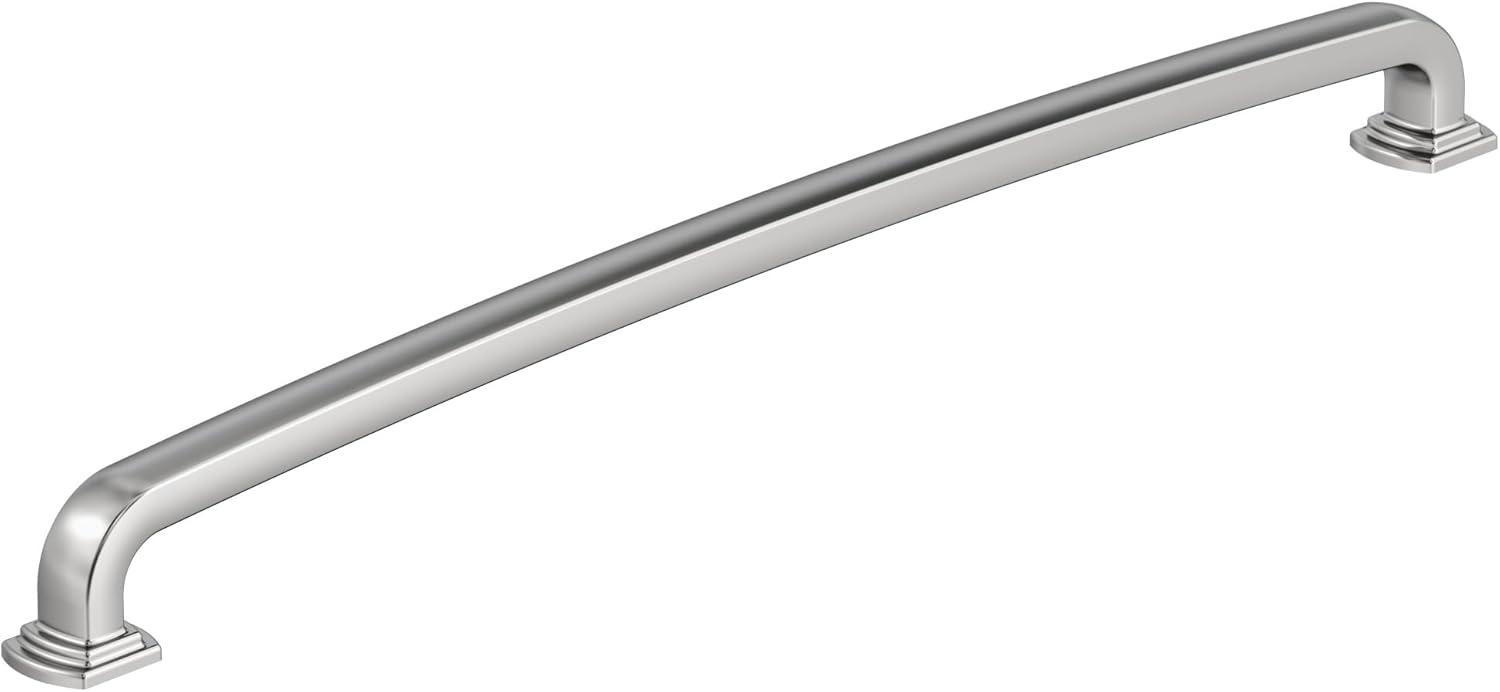 imageAmerock Cabinet Pull Polished Chrome 5116 inch 128 mm CentertoCenter Surpass 1 Pack Drawer Pull Cabinet Handle Cabinet HardwarePolished Chrome