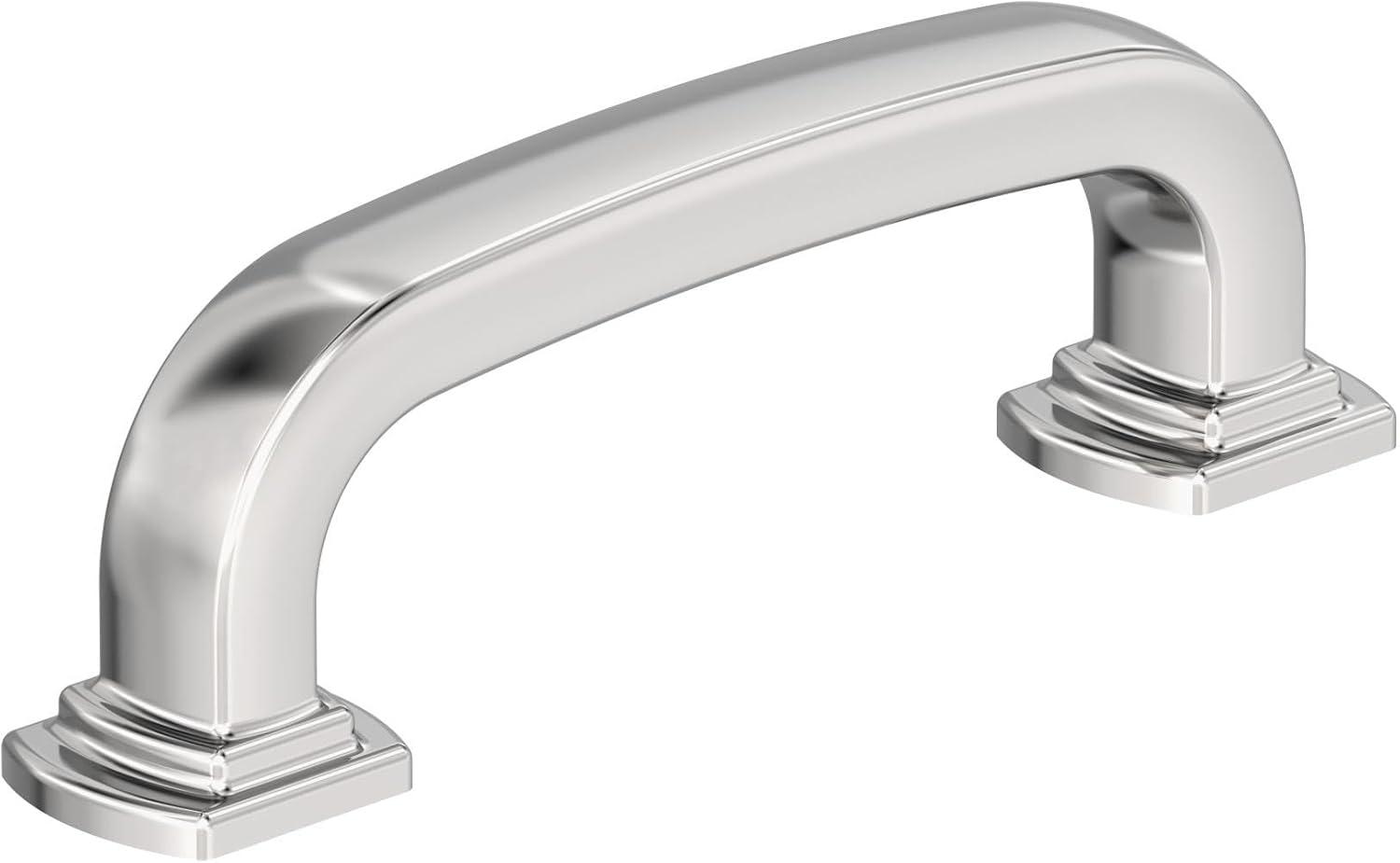 imageAmerock Cabinet Pull Polished Chrome 5116 inch 128 mm CentertoCenter Surpass 1 Pack Drawer Pull Cabinet Handle Cabinet HardwarePolished Chrome