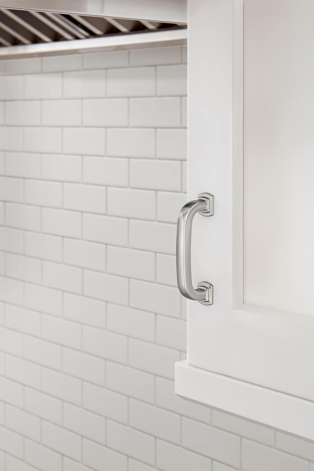 imageAmerock Cabinet Pull Polished Chrome 5116 inch 128 mm CentertoCenter Surpass 1 Pack Drawer Pull Cabinet Handle Cabinet HardwarePolished Chrome